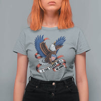No Kings T Shirt For Women USA 250th Anniversary Freedom Eagle