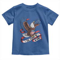 No Kings Toddler T Shirt USA 250th Anniversary Freedom Eagle