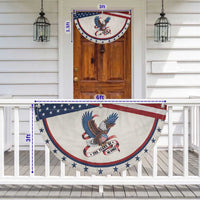 250 Years of No Kings Patriotic Fan Flag USA 250th Anniversary Freedom Eagle