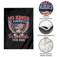 We The People No Kings In America Garden Flag 250 Years America Anniversary Vintage American Flag