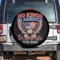 We The People No Kings In America Spare Tire Cover 250 Years America Anniversary Vintage American Flag