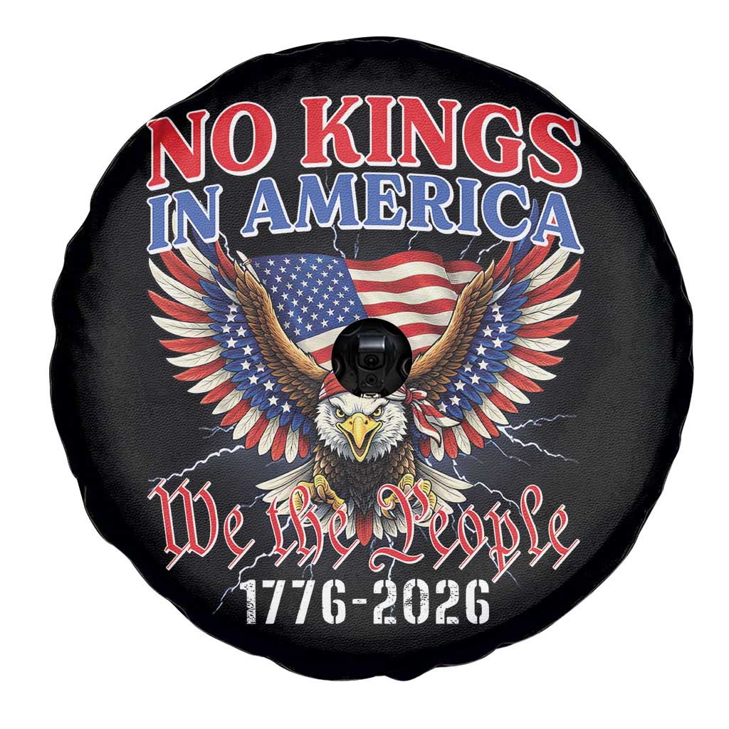 We The People No Kings In America Spare Tire Cover 250 Years America Anniversary Vintage American Flag