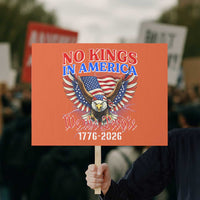 We The People No Kings In America Protest Sign 250 Years America Anniversary Vintage American Flag