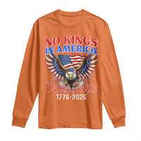 We The People No Kings In America Long Sleeve Shirt 250 Years America Anniversary Vintage American Flag
