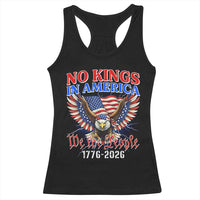 We The People No Kings In America Racerback Tank Top 250 Years America Anniversary Vintage American Flag