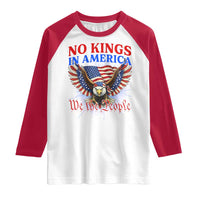 We The People No Kings In America Raglan Shirt 250 Years America Anniversary Vintage American Flag
