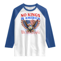 We The People No Kings In America Raglan Shirt 250 Years America Anniversary Vintage American Flag