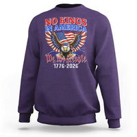 We The People No Kings In America Sweatshirt 250 Years America Anniversary Vintage American Flag