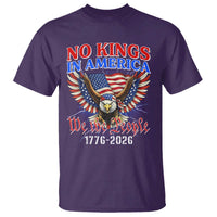 We The People No Kings In America T Shirt 250 Years America Anniversary Vintage American Flag