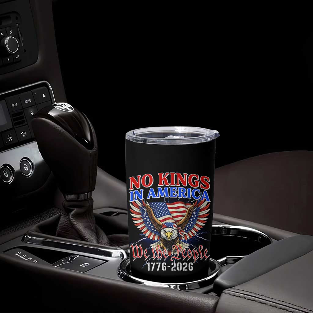 We The People No Kings In America Tumbler Cup 250 Years America Anniversary Vintage American Flag