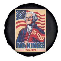 Funny George Washington Freedom Protest Spare Tire Cover No Kings