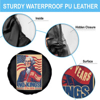 Funny George Washington Freedom Protest Spare Tire Cover No Kings