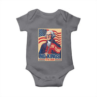 Funny George Washington Freedom Protest Baby Onesie No Kings