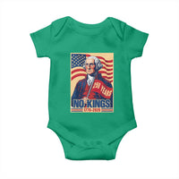 Funny George Washington Freedom Protest Baby Onesie No Kings