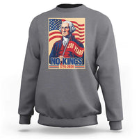 Funny George Washington Freedom Protest Sweatshirt No Kings