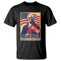 Funny George Washington Freedom Protest T Shirt No Kings