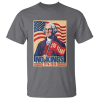Funny George Washington Freedom Protest T Shirt No Kings