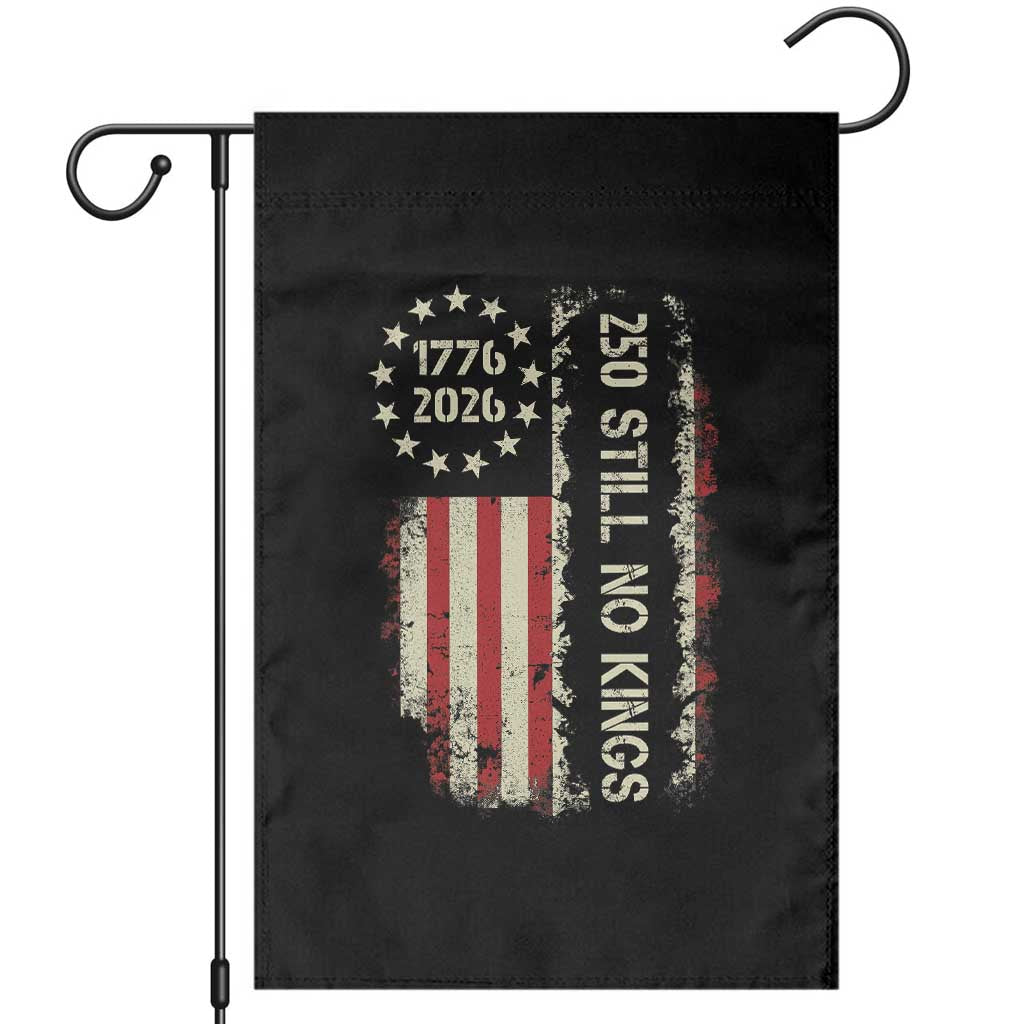 250 Still No Kings Garden Flag Vintage Patriotic Flag