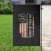 250 Still No Kings Garden Flag Vintage Patriotic Flag