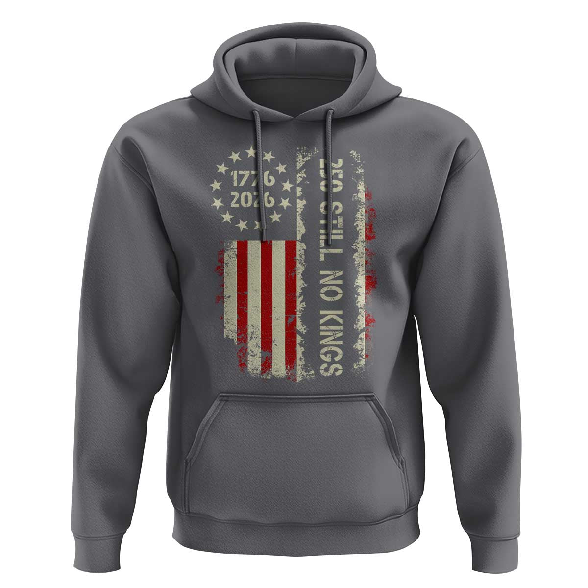 250 Still No Kings Hoodie Vintage Patriotic Flag