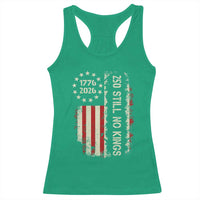 250 Still No Kings Racerback Tank Top Vintage Patriotic Flag