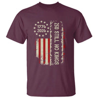 250 Still No Kings T Shirt Vintage Patriotic Flag
