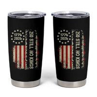 250 Still No Kings Tumbler Cup Vintage Patriotic Flag
