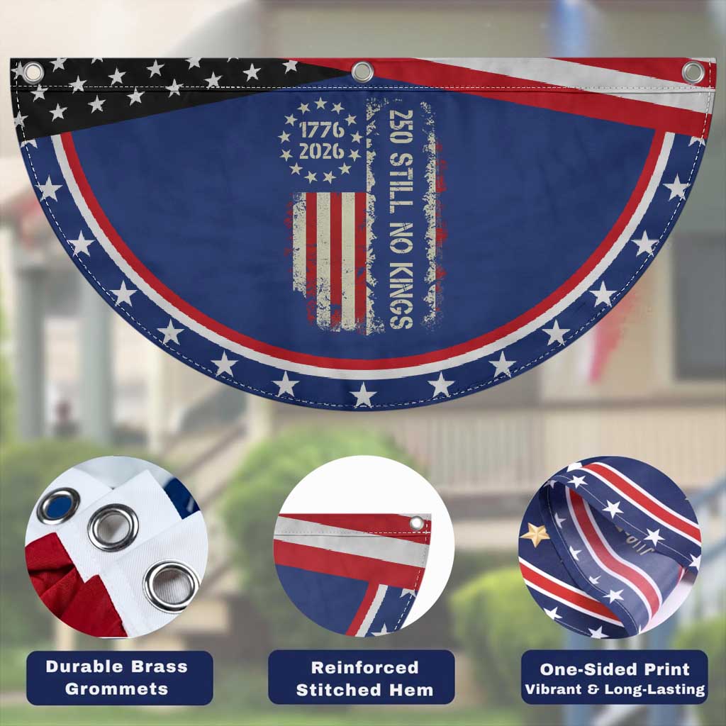 250 Still No Kings Patriotic Fan Flag Vintage American Flag Gift