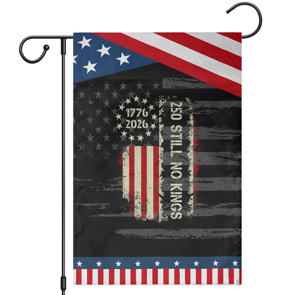 250 Still No Kings Garden Flag Vintage Patriotic Flag