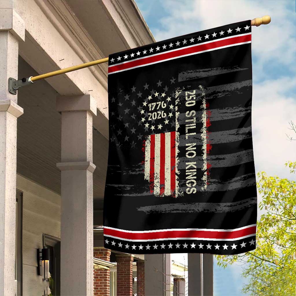 250 Still No Kings Garden Flag Vintage Patriotic Flag