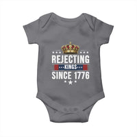 Rejecting Kings Since 1776 Baby Onesie Anti Authoritarian Protest
