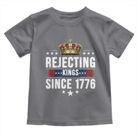 Rejecting Kings Since 1776 Toddler T Shirt Anti Authoritarian Protest