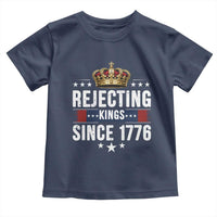Rejecting Kings Since 1776 Toddler T Shirt Anti Authoritarian Protest