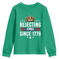 Rejecting Kings Since 1776 Youth Sweatshirt Anti Authoritarian Protest