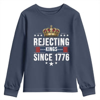 Rejecting Kings Since 1776 Youth Sweatshirt Anti Authoritarian Protest