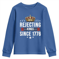 Rejecting Kings Since 1776 Youth Sweatshirt Anti Authoritarian Protest