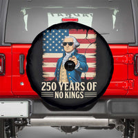 No Kings 250 Years George Washington Spare Tire Cover