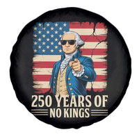 No Kings 250 Years George Washington Spare Tire Cover
