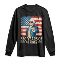 No Kings 250 Years George Washington Long Sleeve Shirt