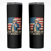 No Kings 250 Years George Washington Skinny Tumbler