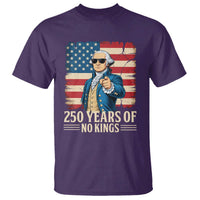 No Kings 250 Years George Washington T Shirt