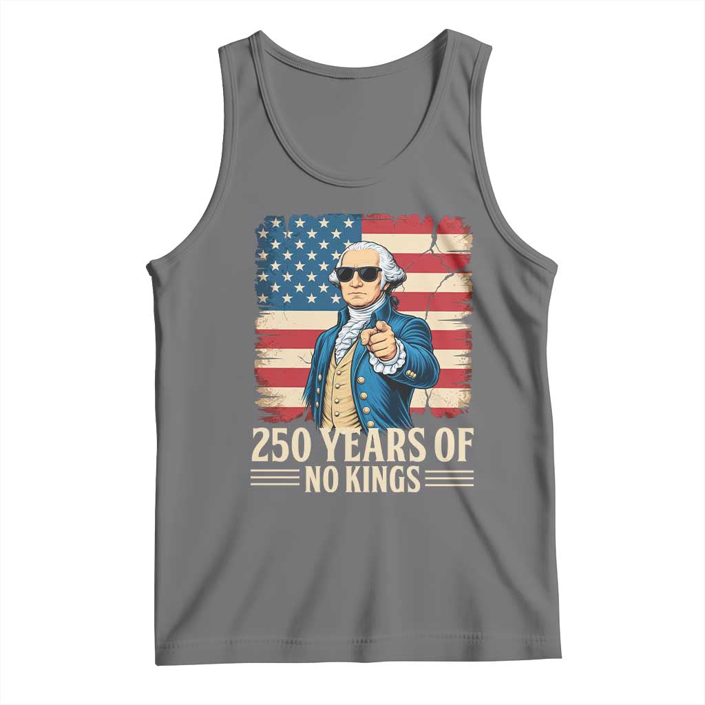 No Kings 250 Years George Washington Tank Top