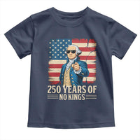 No Kings 250 Years George Washington Toddler T Shirt