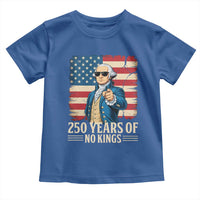No Kings 250 Years George Washington Toddler T Shirt