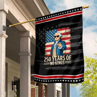 No Kings 250 Years George Washington Garden Flag