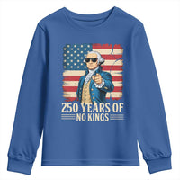 No Kings 250 Years George Washington Youth Sweatshirt