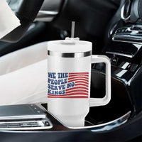 We The People Serve No Kings Tumbler With Handle American Freedom Protest