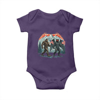 Patriotic Bigfoot And Mothman Baby Onesie Funny Cryptid Lover Gift