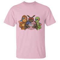 Funny Bigfoot Mothman Alien T Shirt USA 250th Anniversary