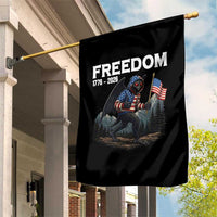 Patriotic Mothman Lover Garden Flag Funny USA 250 Anniversary Gift